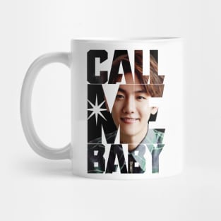 EXO Baekhyun Call Me Baby Typography Mug